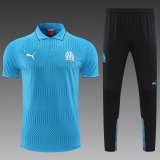 maglia Marsiglia Polo Azzurro 2023