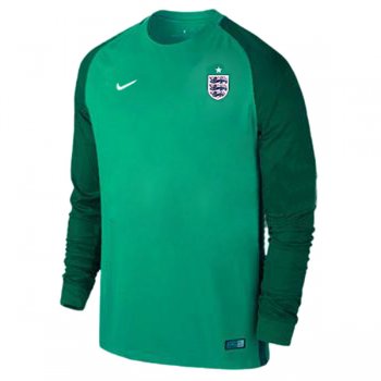 portiere maglia Inghilterra manica lunga verde 2018