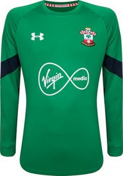 portiere maglia Southampton manica lunga 2017 verde
