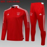 maglia Ajax formazione manica lunga rosso 2023