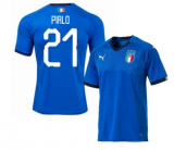 prima maglia Italia blu PIRLO 2018