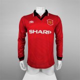 prima maglia Manchester United Retro manica lunga 1994-96