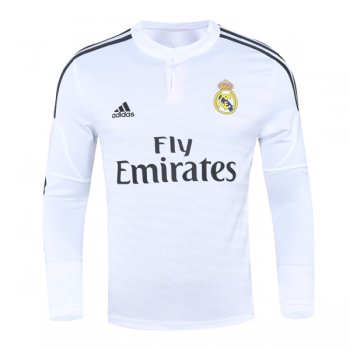 prima maglia Real Madrid Retro manica lunga 2014-2015