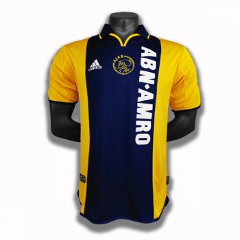 seconda maglia Ajax Retro 2000-2001 giallo