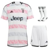 seconda maglia Juventus bambino 2024 con calze