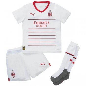 seconda maglia Milan bambino 2023 con calze