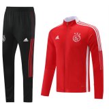 maglia Ajax Giacca rosso nero 2022