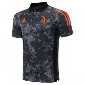 maglia Juventus Polo grigio scuro 2021