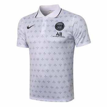 maglia PSG Polo bianca-02 2021