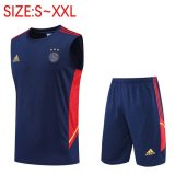 maglia gilet Ajax blu navy 2023