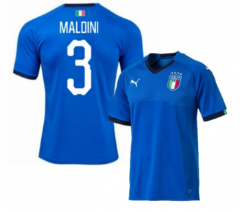 prima maglia Italia blu MALOINI 2018