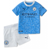 prima maglia Manchester City bambino 2021