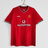 prima maglia Manchester United Retro rosso 2000 2002