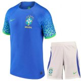seconda maglia Brasile bambino Coppa del Mondo 2022