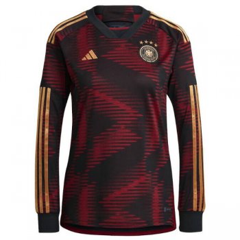 seconda maglia Germania manica lunga Coppa del Mondo 2022