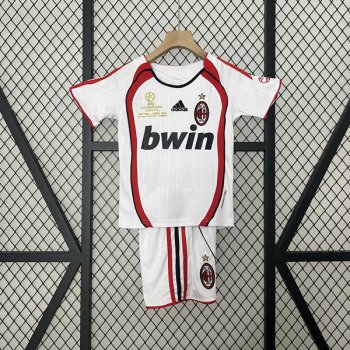 seconda maglia Milan bambino Retro UCL 2006-2007