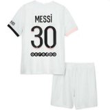 seconda maglia PSG bambino Messi 2022