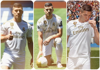 Ventana de transferencia: Luka Jovic podría ser prestada en enero 2020_maglia_Jovic_Real_Madrid