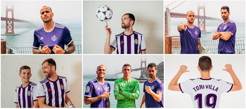 Camisetas de los 20 equipos de la Liga 2019 2020 Nuova_maglia_Real_Valladolid_2020