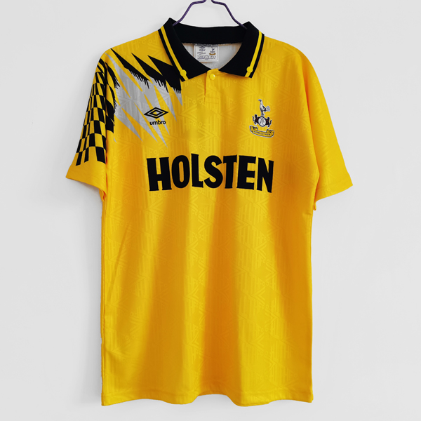 Nuova seconda maglia Tottenham Retro 1992-94 giallo